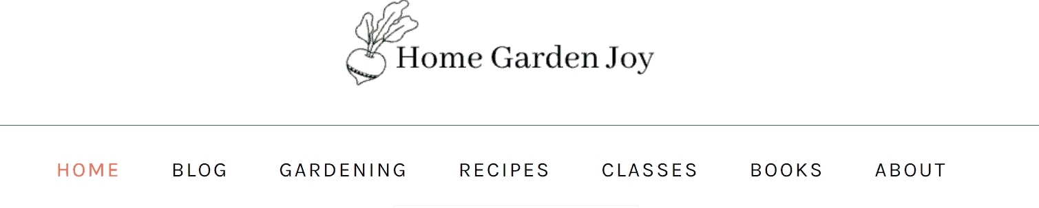 Home Garden Joy blog banner