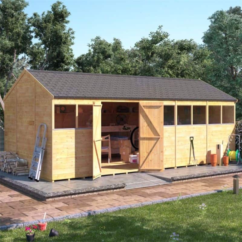 shed into cabin - cabin